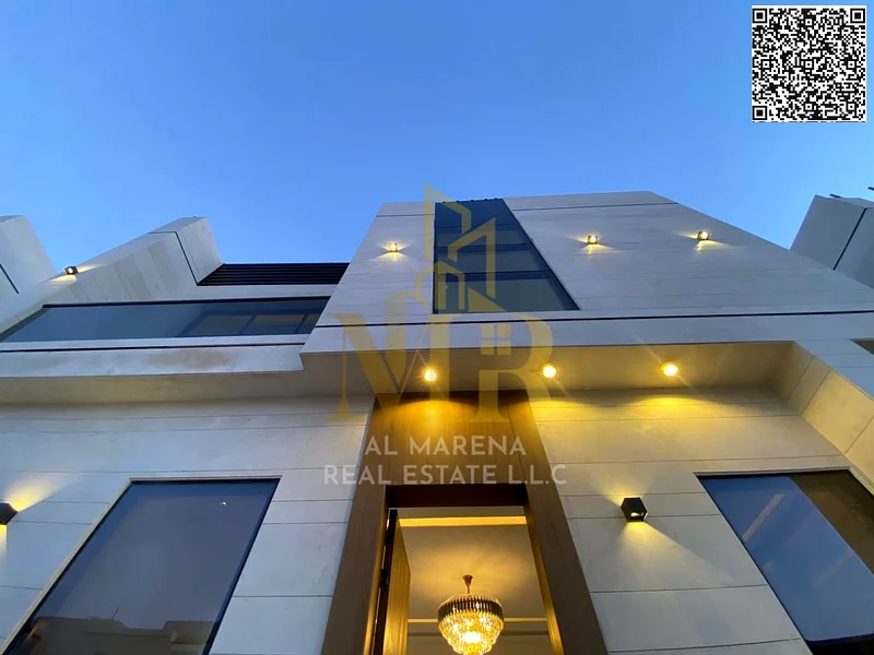 🏡✨ Luxurious villa for sale in Al Bahia – 3,014 sq ft | Two floors | 5 master bedrooms | Majlis + 2 living rooms + kitchen + maid's room + courtyard63883996881794111