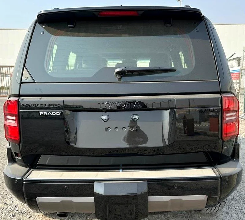 Toyota Prado Luxury 2.4L 2025 Black Petrol (Export Only)63401299697665113