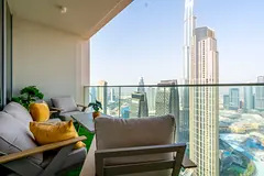 Summer promotion !Burj Khalifa view, 3 Bedroom + Maids Room, Forte 1