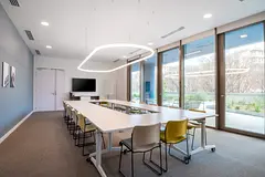 Find office space for rent in Spaces Media City Dubai for 5 persons with everything taken care of
