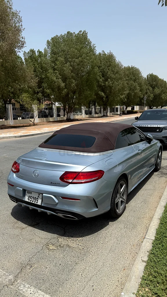 Mercedes-Benz C300 Convertible - drive Dubai in style - perfect condition63613133740418114