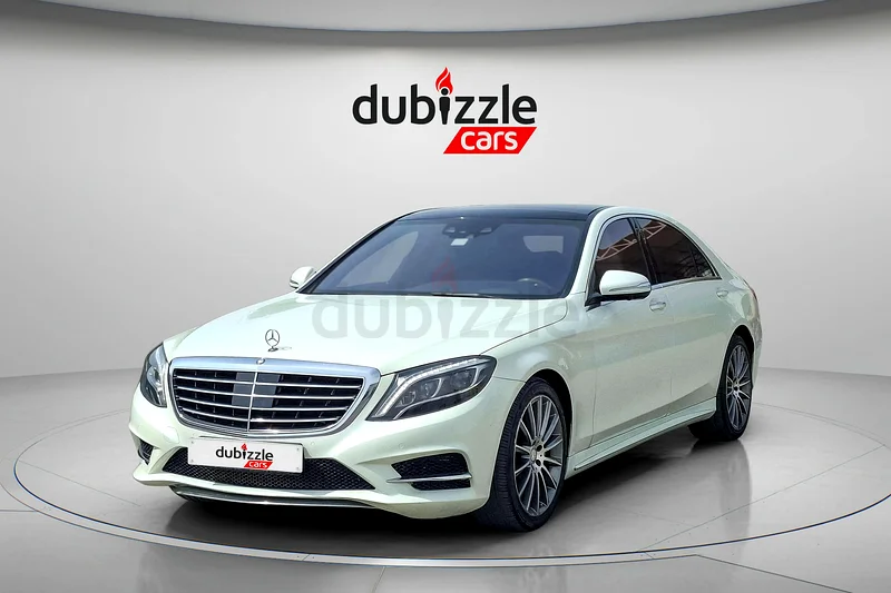 3485 درهم شهريًا | مرسيدس بنز S-Class S 500 2015 | مواصفات خليجية | رقم المرجع#34538463399933334145112