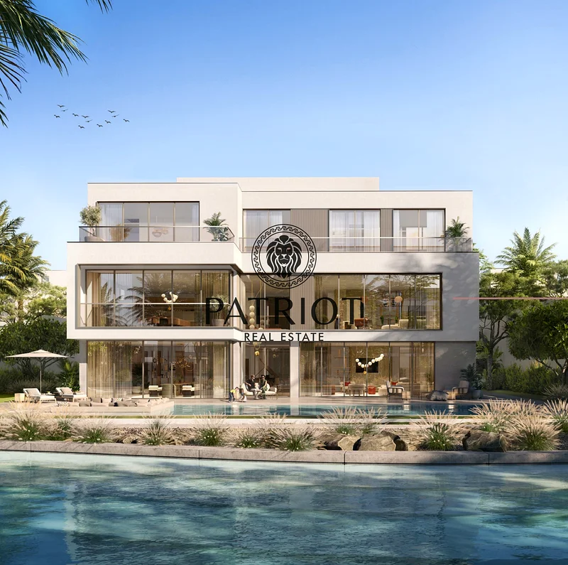 || Exclusive 5BR Lagoon-Front Villa with Private Pool || High ROI || The Oasis by Emaar ||63929700457729112