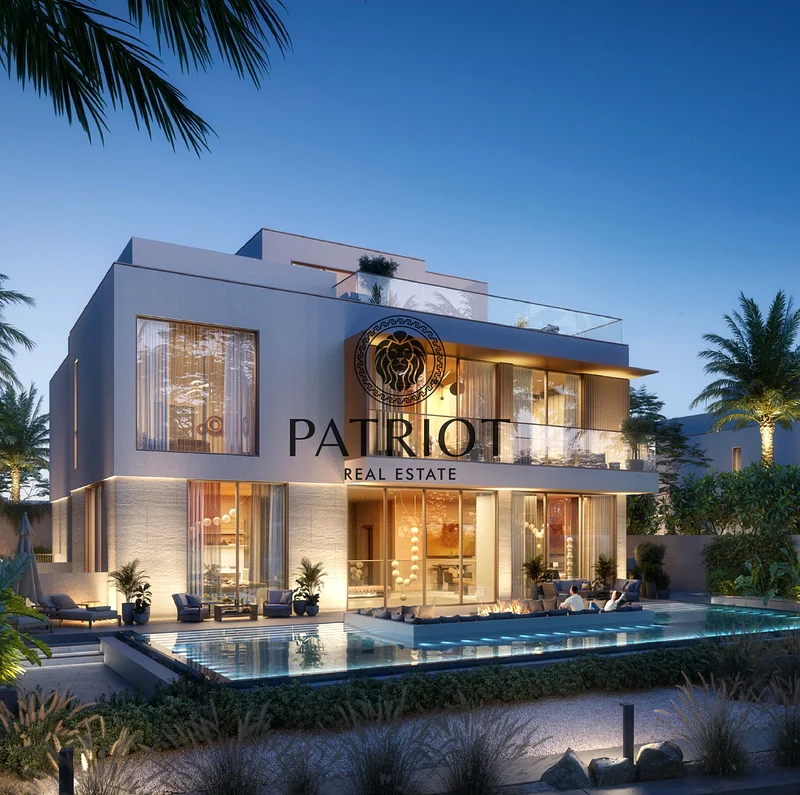 || Exclusive 5BR Lagoon-Front Villa with Private Pool || High ROI || The Oasis by Emaar ||63929700457729114