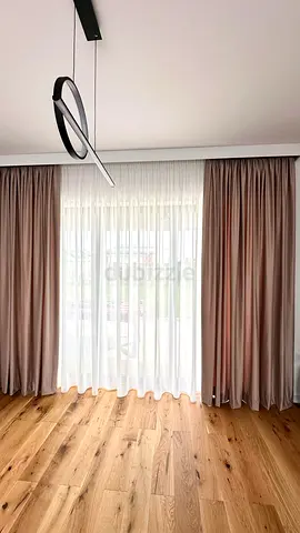Luxury Blackout  Sheer Curtains – Custom Size, Free Installation in Sharjah