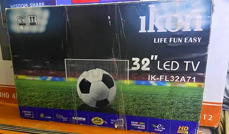 Ikon 32-Inch HD LED TV - Stunning Visuals in Sleek Design!