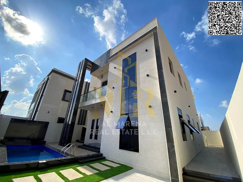 🏡✨ فيلا فاخرة للبيع في الهيليو 2 – 3014 قدم مربع | 4 غرف نوم رئيسية | مجلس وغرفة معيشة مع أحواض | مطبخ عصري | فناء داخلي مع مسبح خاص63912682452099110