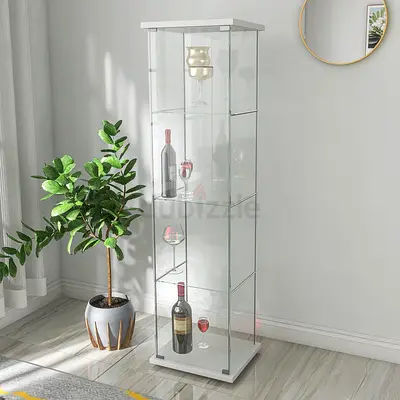 Wine Display Cabinet, Modern Curio Cabinet