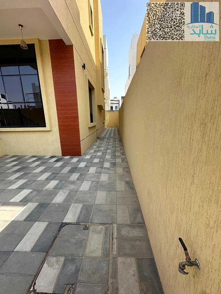🏡 فيلا الياسمين للإيجار | 🛏 5 غرف نوم | 🏠 مجلس وصالة | 👩‍💼 غرفة خادمة | 🚗 موقف داخلي وخارجي للسيارات | 💰 105 ألف درهم63716210798721112