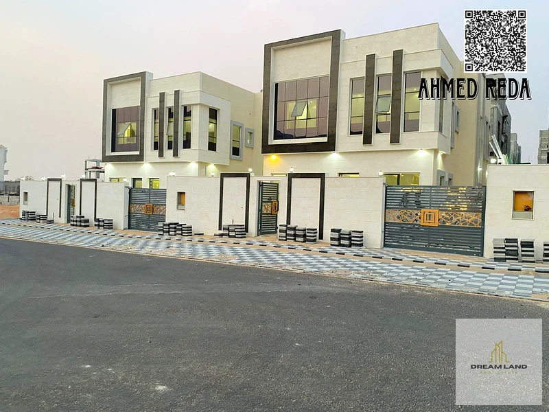 For sale, a distinctive villa in Al Helio, Ajman. Now's your chance to own a luxurious villa with a modern design and high-end finishes.63893337599619111