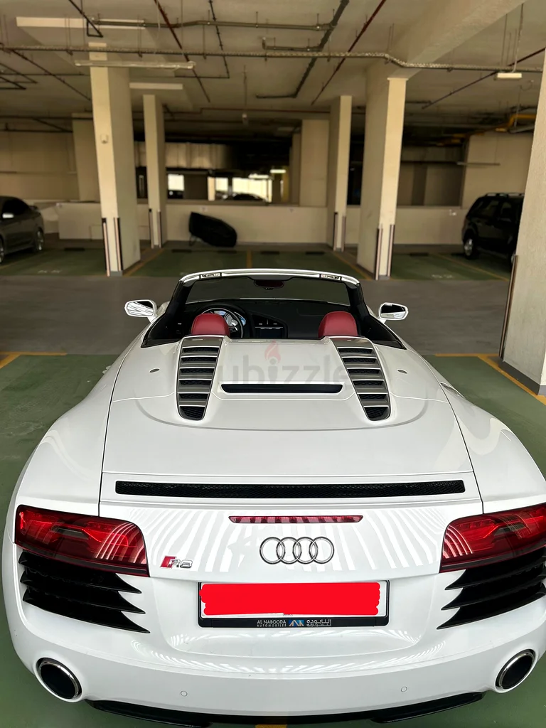 Audi R8 Spyder GCC Mint Condition First Owner63398608664451113