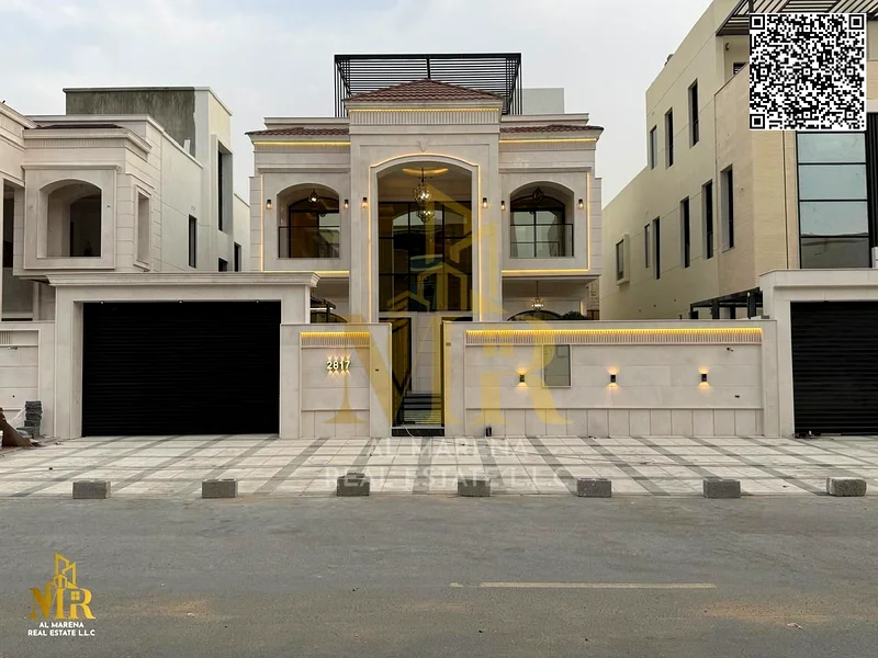 Classic design villa with two floors and a roof at a special price For sale: A new villa in a very prime location on Sheikh Mohammed bin Zayed Road wi63881040055298110