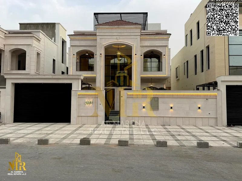 Classic design villa with two floors and a roof at a special price For sale: A new villa in a very prime location on Sheikh Mohammed bin Zayed Road wi63881040055298111