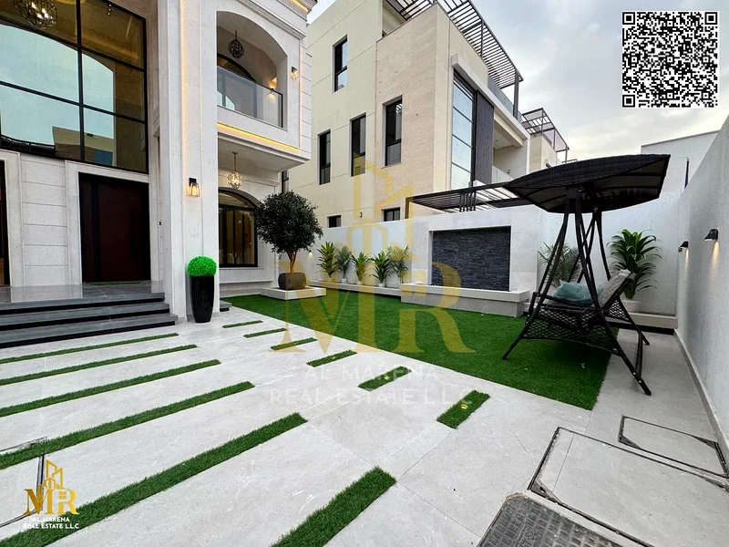 Classic design villa with two floors and a roof at a special price For sale: A new villa in a very prime location on Sheikh Mohammed bin Zayed Road wi63881040055298113