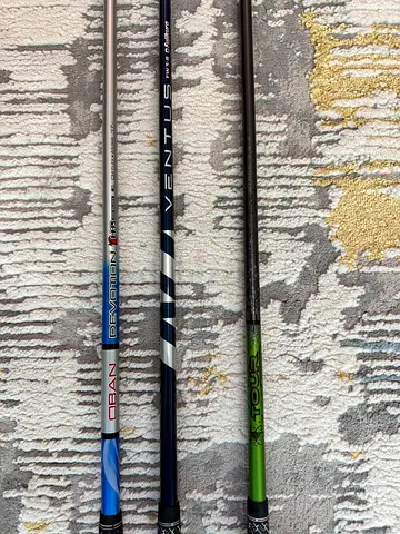 Golf driver shafts