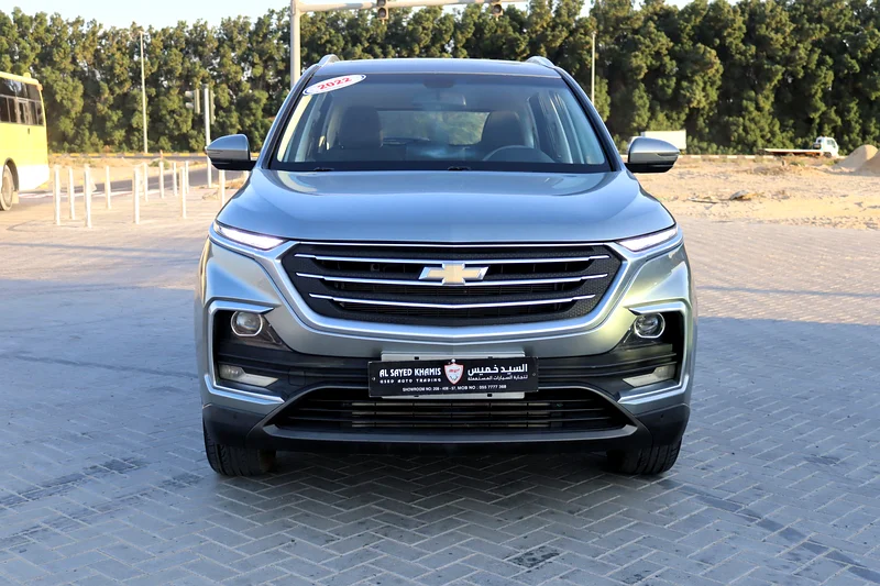 Chevrolet Captiva Premier 2022 model, Gulf version, in excellent condition, with a 1600 cc engine - priced at 4500 AED63398564941186111