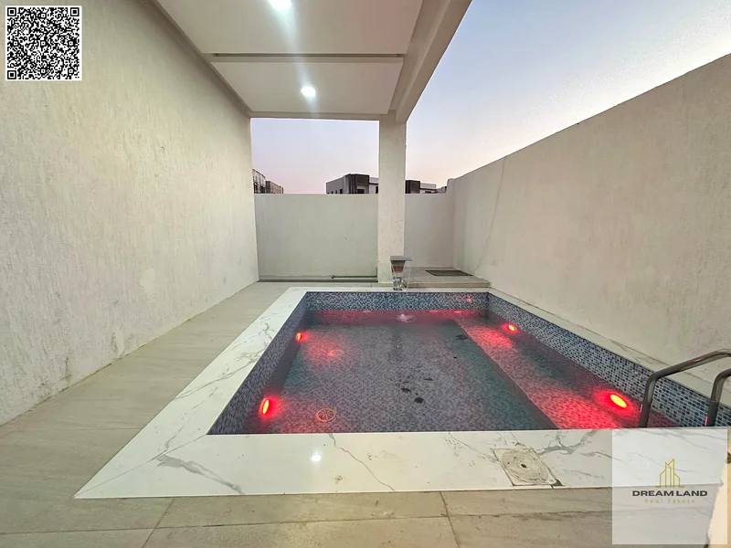An unmissable opportunity to own a luxury villa in Al Helio 2, featuring 4 bedrooms, 6 bathrooms, and a private pool. Modern design with a luxurious l63891577361537113