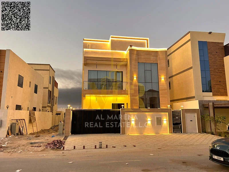 A villa with a price including registration and ownership fees, electricity, water and air conditioners on the main street, ready for occupancy in the63881040355587111