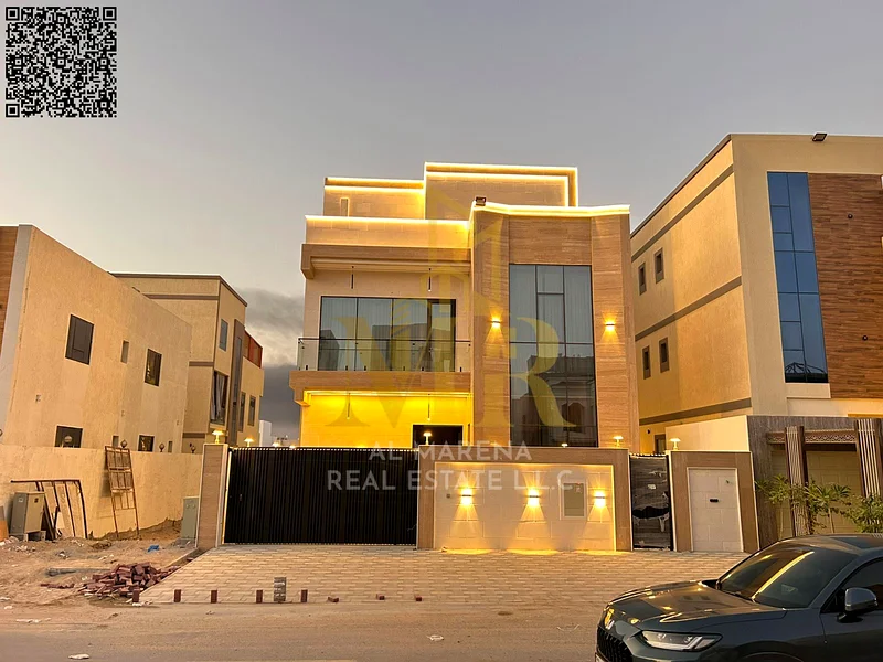 A villa with a price including registration and ownership fees, electricity, water and air conditioners on the main street, ready for occupancy in the63881040355587110