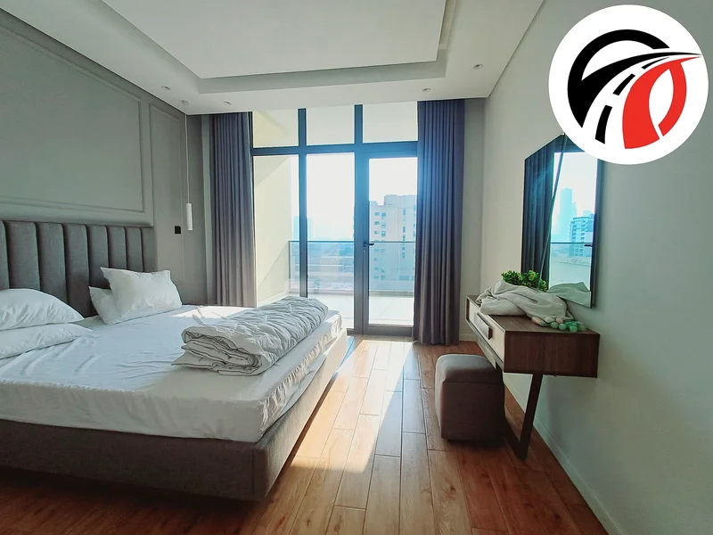 شقة مفروشة بالكامل مطلة على المسبح من نوع 2 بيدروم جاهزة للانتقال63958523739905114