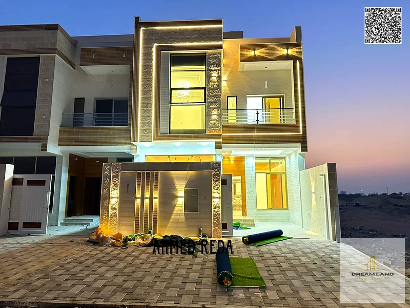 Al Helio 2 Townhouse, Ajman, including registration and ownership fees | 4 bedrooms | Roof63891692157314110