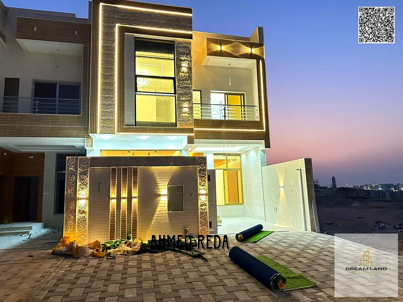 Al Helio 2 Townhouse, Ajman, including registration and ownership fees | 4 bedrooms | Roof63891692157314112