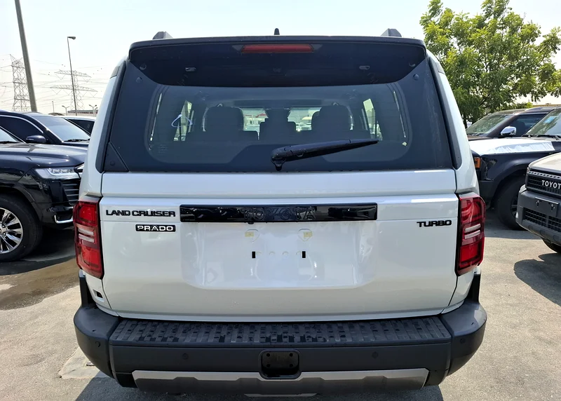 Toyota Prado Adventure plus 2.4L 2025 White Petrol (Export Only)63401299756801113