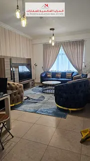 For monthly rent - fully furnished one bedroom apartment - with a view - Sharjah - Al Khan - with in