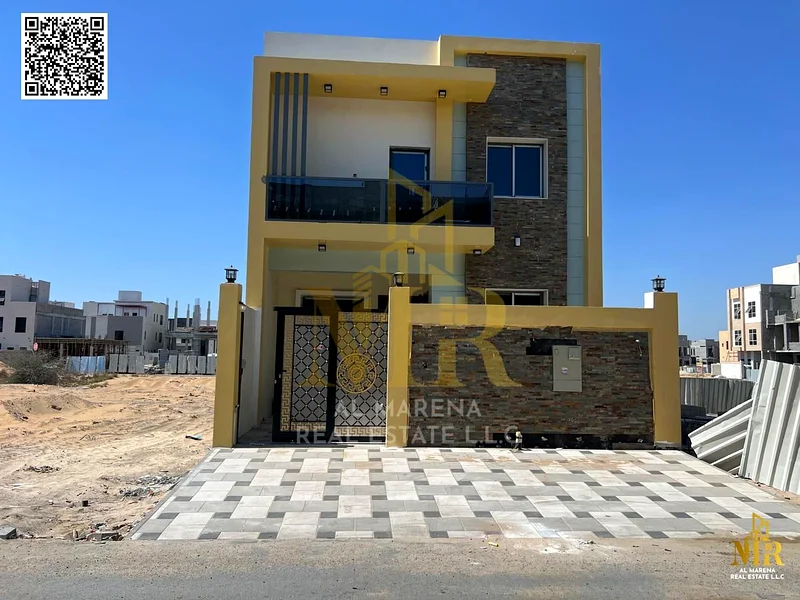 للبيع - فيلا مميزة في الباهية - عجمان | المساحة: 1800 قدم مربع | طابقين | 5 غرف نوم رئيسية | مجلس وصالون | السعر: 1,200,000 درهم63882221152129110