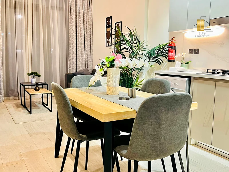 Burj Khalifa Skyline View | Premium Furnished 1BHK | Free Air Conditioning | Central Location | Just for AED 85,00063803638878209111