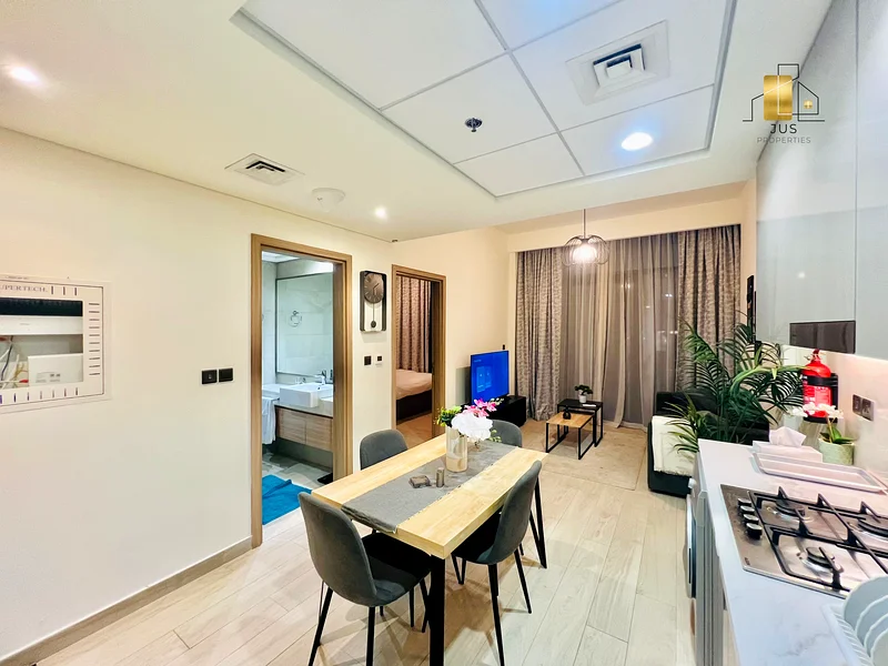 Burj Khalifa Skyline View | Premium Furnished 1BHK | Free Air Conditioning | Central Location | Just for AED 85,00063803638878209110