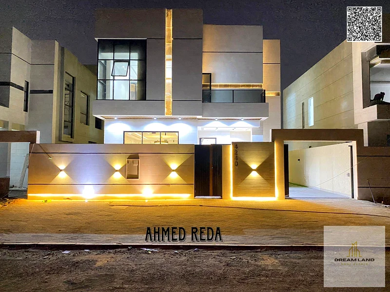 For sale, a modern villa with a swimming pool, including its registration fees. Free for all nationalities. High-quality finishes. Freehold ownership.63891692146177110