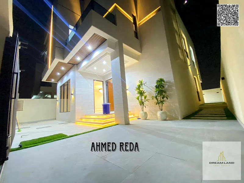 For sale, a modern villa with a swimming pool, including its registration fees. Free for all nationalities. High-quality finishes. Freehold ownership.63891692146177111
