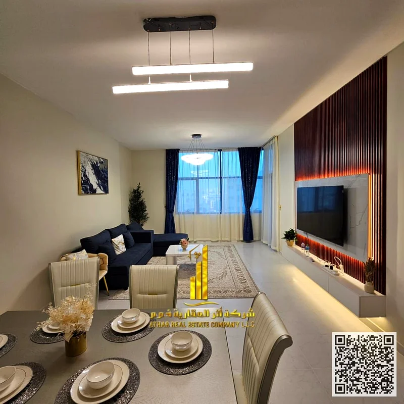 Luxury apartment, Two bedroom and a hall, Open view balcony, Fully furnished new, All Bills included, Ready to move in, Prime location63838457247106110