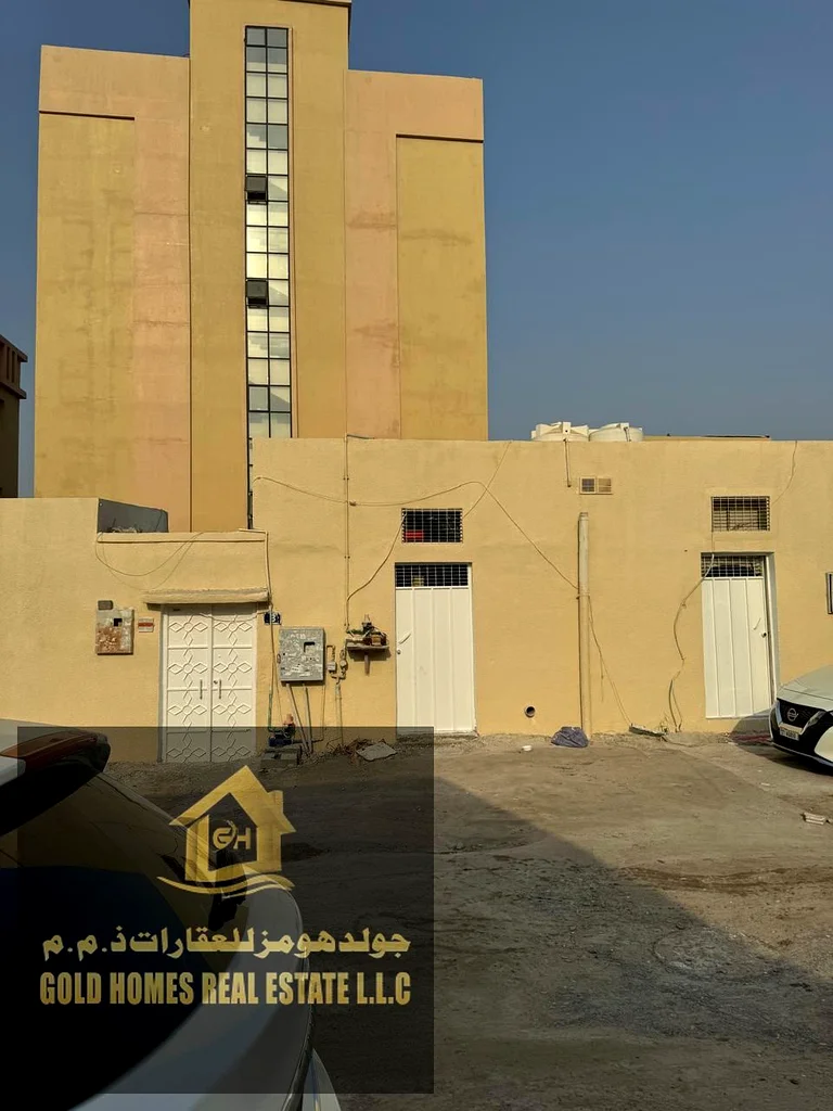 villa for sale in Ajman al Bustan the area is divided into three houses with a good area  located near all services63867044773634110