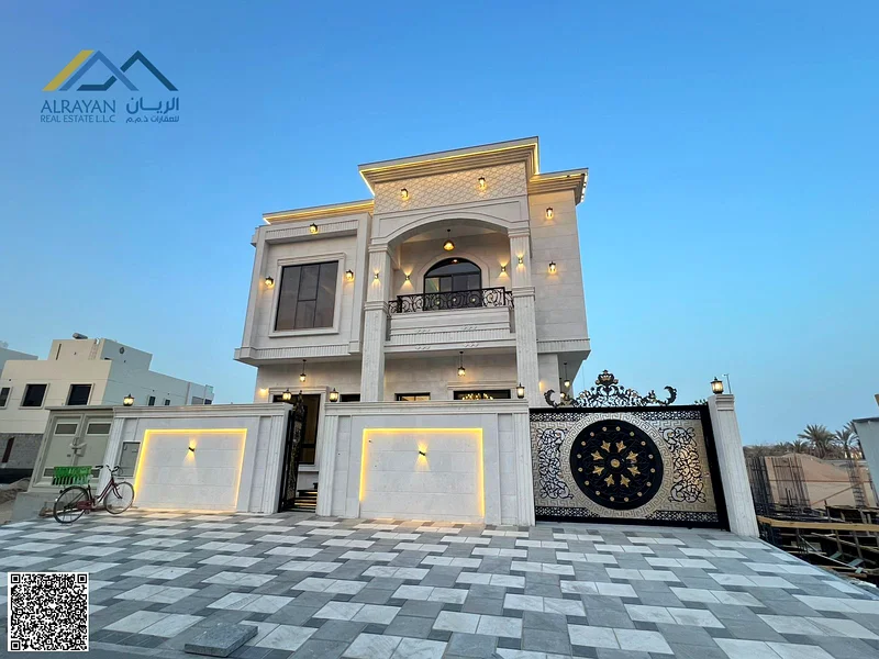 للبيع: فيلا كلاسيكية بتصميم أنيق في الهيليو 2 - عجمان، متضمنة رسوم التسجيل.63893337554049112