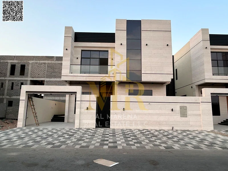 فيلا بسعر شامل، يشمل التسجيل والملكية، على الشارع الرئيسي، جاهزة للسكن في أكثر مناطق عجمان رقيًا. ف63881040347267110