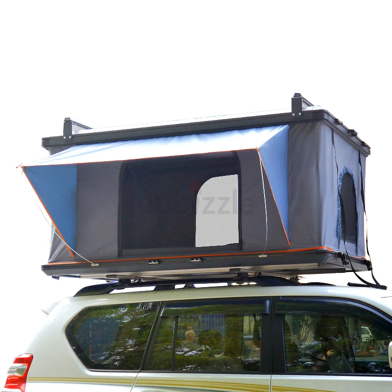 Aluminum alloy hardtop roof tent double rainproof thickened outdoor camping equipment SUV universal63437620132481111