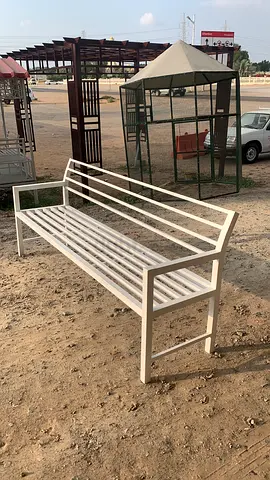 Stylish White Metal Bed Frame for Sale