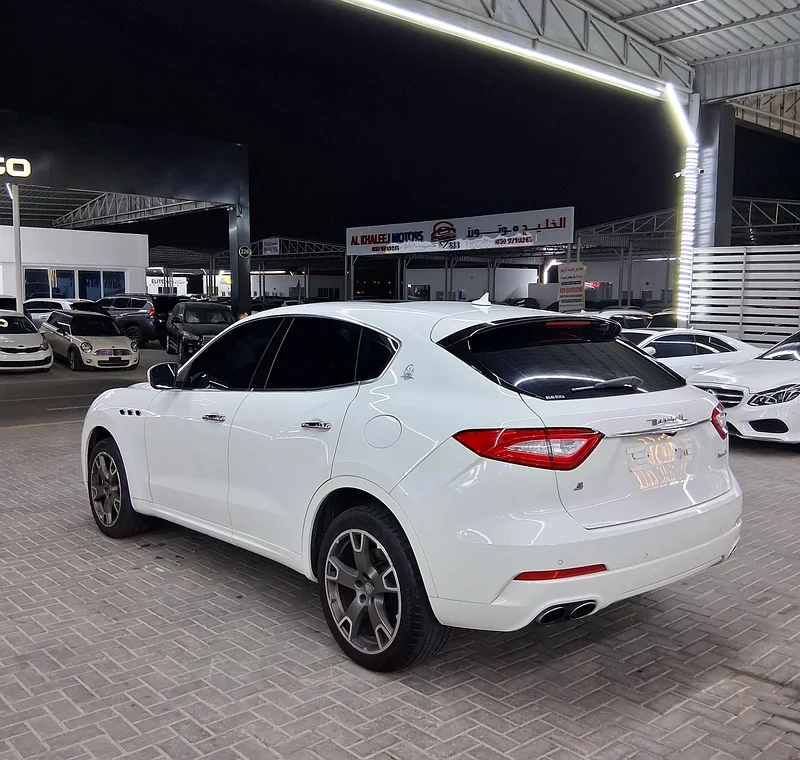 Maserati Levante S 2017 GCC Full options One owner No accident well maintained63398485484546114