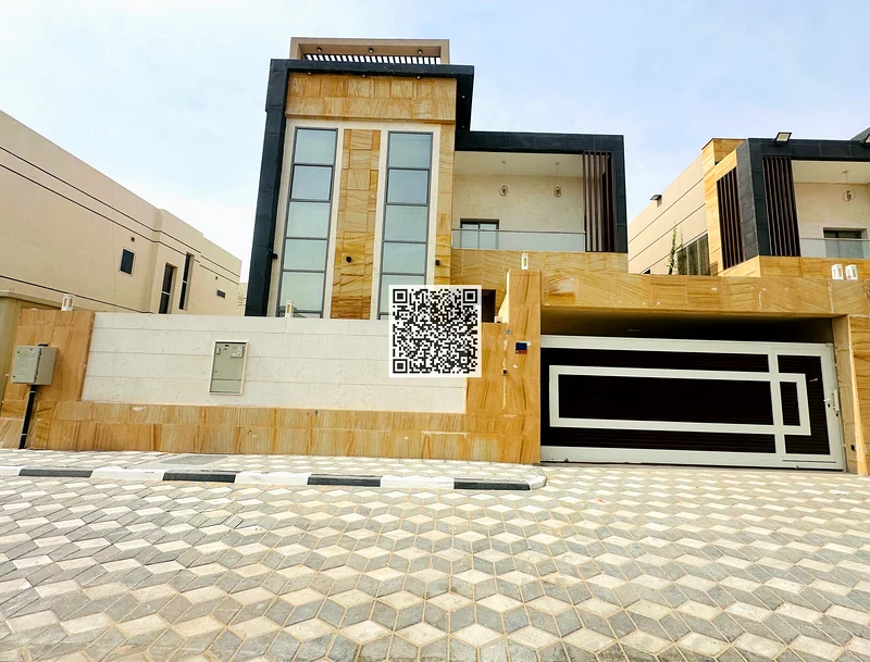 فيلا جديدة بالكامل مكونة من أربع غرف نوم رئيسية متاحة للإيجار في الياسمين، عجمان.63718568188291111