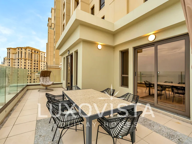 شقة مريحة بغرفتي نوم في شمس 1، جيه بي آر | إطلالة على عين دبي وجزر النخيل63831134896259114