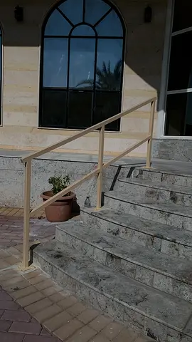 Stylish and Durable Handcrafted Wooden Railing for Your Home