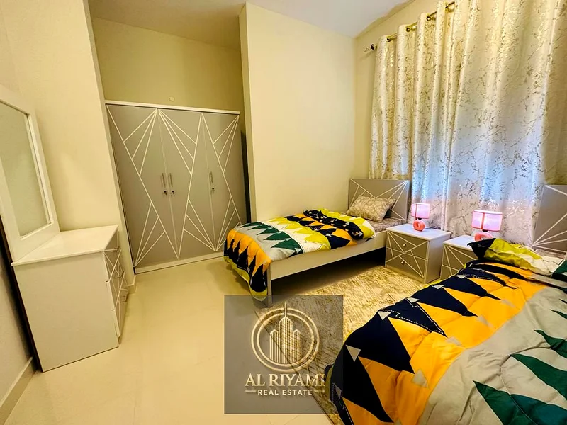 شقة من غرفتي نوم بأجمل تصميم للإيجار الشهري في كورنيش عجمان63294270118402112