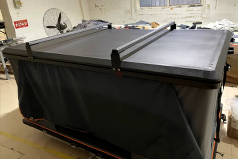 Aluminum alloy hardtop roof tent double rainproof thickened outdoor camping equipment SUV universal63437620132481113