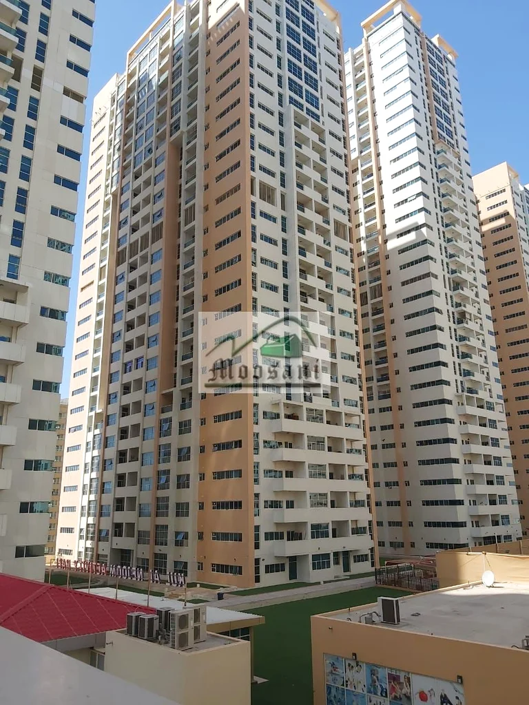 AJMAN ONE TOWER:  Spacious 2 Master Bedrooms Hall with Parking  For Sale63866727711747110