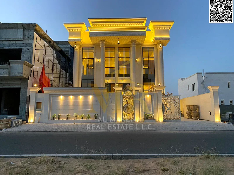Luxury villa in Al Alia, Ajman | 5 master bedrooms, 4,350 sq ft | AED 2,900,000 inclusive of electricity, water, and air conditioning63872045445122112