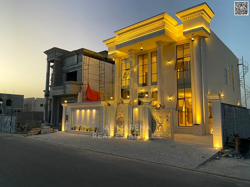 Luxury villa in Al Alia, Ajman | 5 master bedrooms, 4,350 sq ft | AED 2,900,000 inclusive of electricity, water, and air conditioning63872045445122113