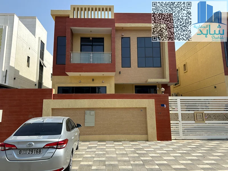🏡 فيلا الياسمين للإيجار | 🛏 5 غرف نوم | 🏠 مجلس وصالة | 👩‍💼 غرفة خادمة | 🚗 موقف داخلي وخارجي للسيارات | 💰 105 ألف درهم63716210798721110
