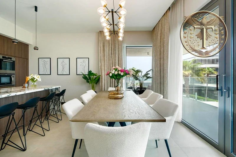 3BR+Maid's | Fully Furnished |Private Beach Access63915253514369114